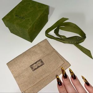 Gucci Gift Box and Dust Bag